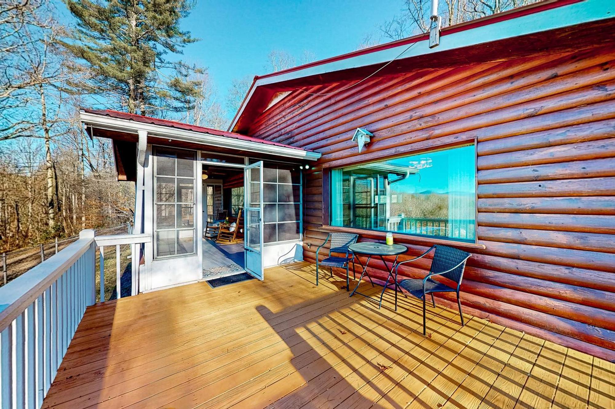 Tumbling Leaf Cabin Franklin Exteriér fotografie